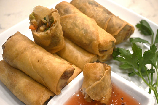 Mamu's Peanut-Laced Veggie Roll